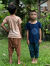 asana KIDS ヘンプコットン 薄手 NEW 2WAY パンツ・草木染め
