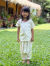 asana KIDS ヘンプコットン 薄手 ラグランTee・きなり