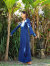 asana カシュクール風 ロングワンピース・草木染め