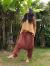 asana ひらひらサルエルパンツ