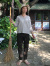 asana HEMP100% もんぺパンツ・草木染め
