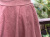 【アウトレット品】asana ヘンプコットン 厚手 ギザギザ スカート・草木染め/チーク