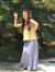 asana Ａラインタンク・草木染め