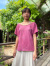 asana ヘンプコットン ゆったり Tee・草木染め