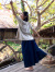 asana ひらひら フレアーTee・きなり