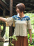 asana アフリカン フレアーTee・草木絞り染め