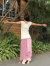 asana ラウンドネックブラウス