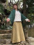 asana ふかふか モモンガ カーディガン・草木染め