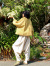 asana はっぴカーディガン・草木染め