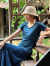 asana ヘンプコットン 薄手 スリム Tee・草木染め