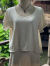 asana HEMP100% テロテロ ゆったり Tee・きなり
