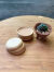 WOOD コースター コルク付き