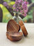 チーク WOOD ハート 小皿