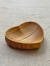 チーク WOOD ハート 小皿