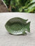 陶器 セラドン焼き 魚型 小皿