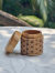 チークWOOD 麻柄ケース
