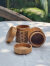 チークWOOD 麻柄ケース