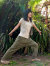 asana NEW サルエルパンツ・草木染め
