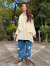 ふかふかパンツ　草木絞り染め