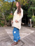 ふかふかパンツ　草木絞り染め