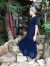 asana メンズ ラングランTee・草木染め
