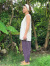asana ヘンプ シルク タンクトップ・きなり