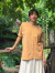 asana ヘンプコットン 縄文Tee・草木染め