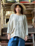 HEMP100% _織り ハンド ステッチ TEE