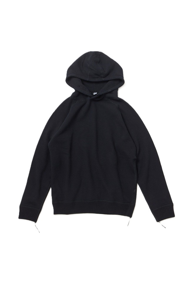 [5410-IDBK] Yarn Dyed Hoodie / Indigo Black