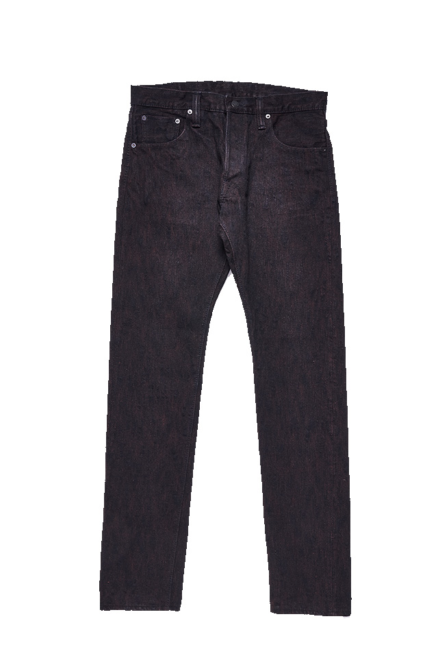 ルエダpure blue japan　ハードダメージデニムジーンズ　S相当 Pure Blue Japan SR-019 18oz Super Rough Denim Jeans