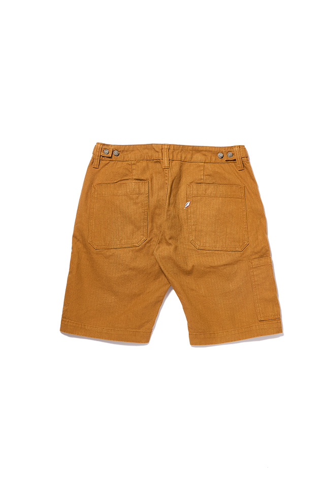 Sulfur Dyed Herringbone Work Shorts