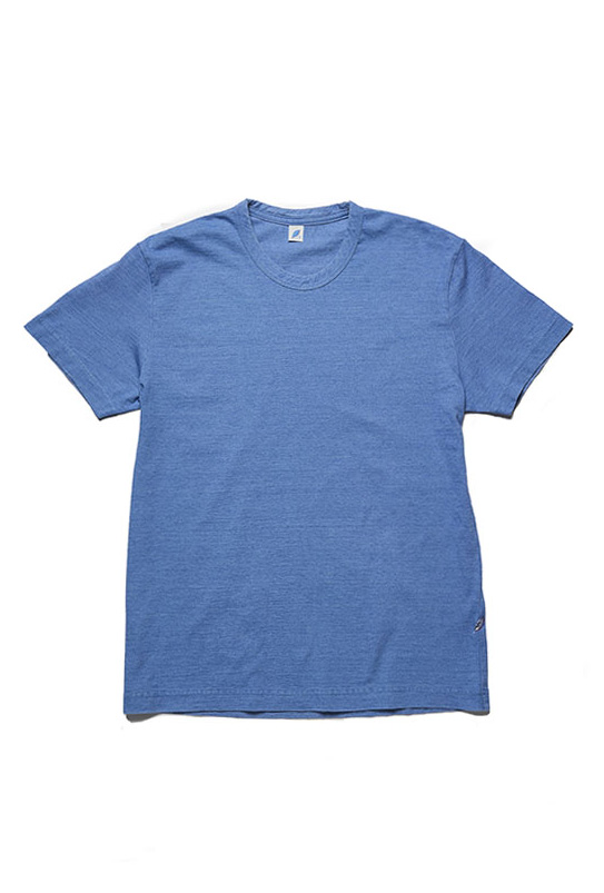 [SS-5011-P] Indigo Jersey Crew Neck T-shirt - Pale Indigo