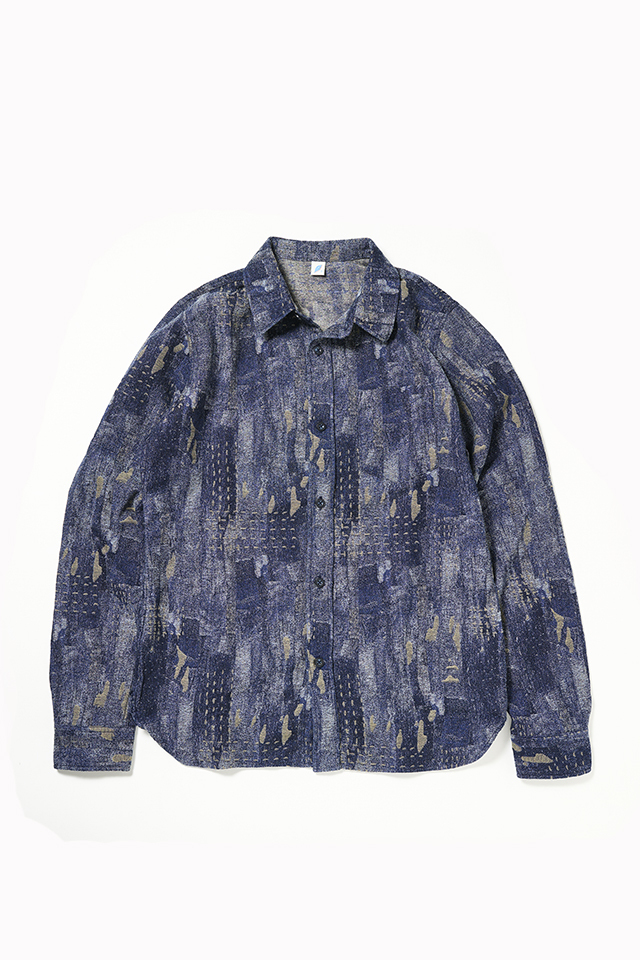 [2218] Jacquard BORO Regular Shirt