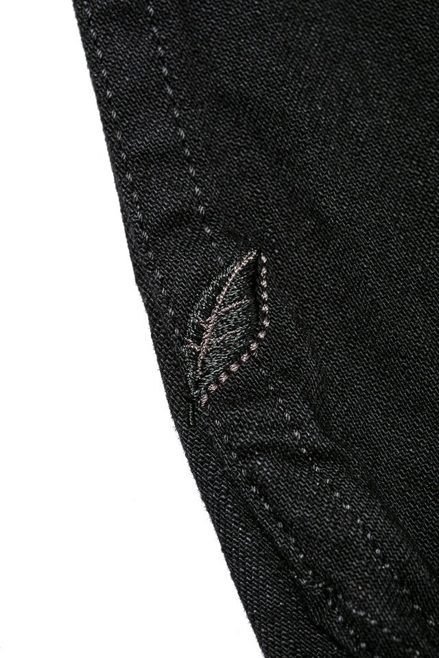 8オンスデニム タイプ2シャツ - ダブルブラック