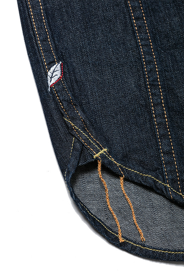 8オンスデニム タイプ2シャツ - インディゴ