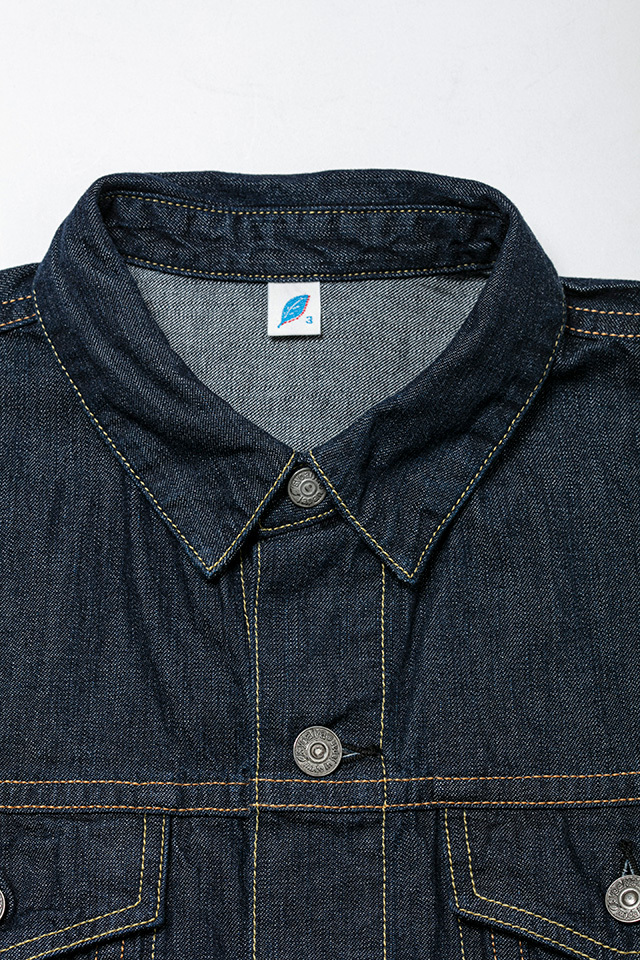 8オンスデニム タイプ3シャツ - インディゴ