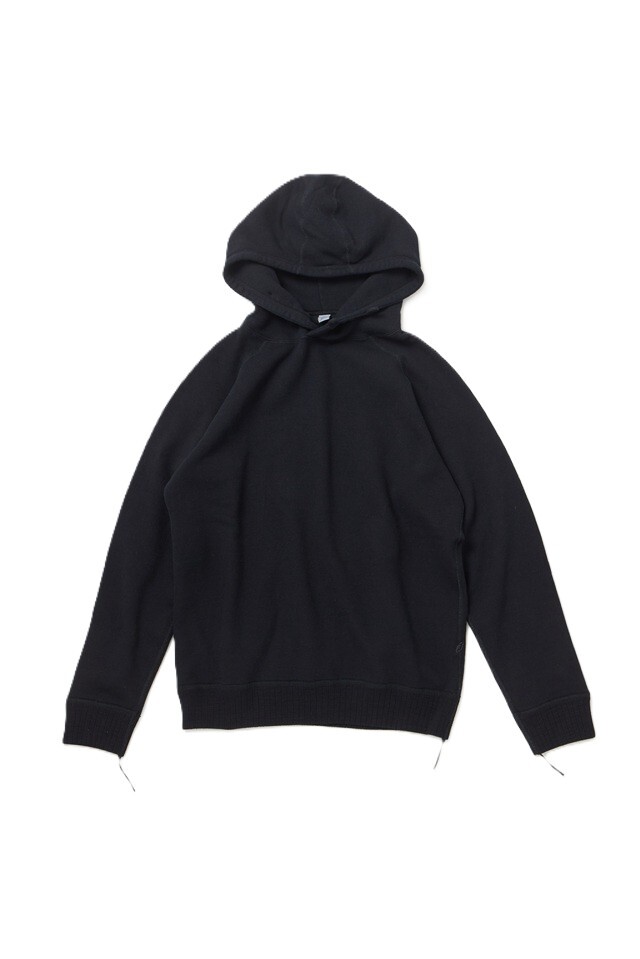 [5410-IDBK] Yarn Dyed Hoodie / Indigo Black
