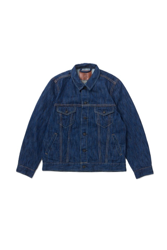 [6226-L] 14.5oz Waterfall Denim Type 3 Jacket - Light