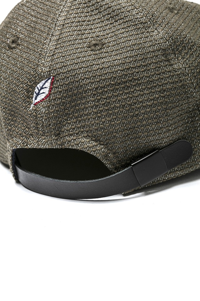 7016-J] Big Logo Embroidery Sashiko Cap - J