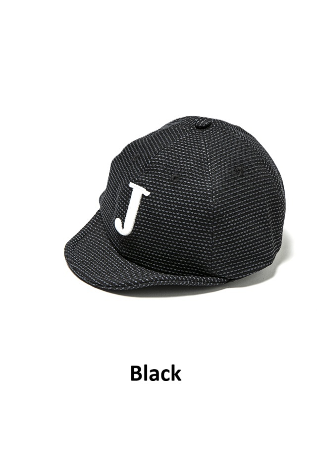 7016-J] Big Logo Embroidery Sashiko Cap - J