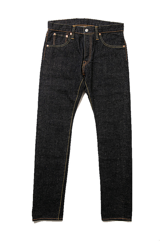 [CCBE-019] 14oz Camel Core Indigo x Beige Denim - Relaxed Tapered