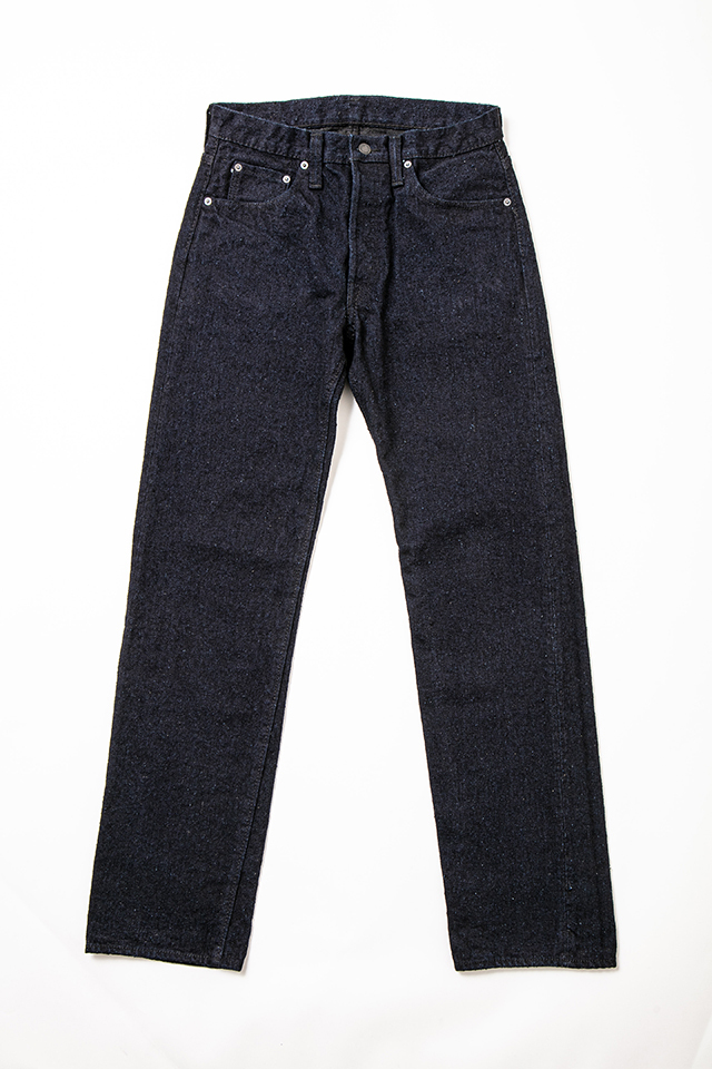 [DNP-003-IDSM] 16oz Double Nep Denim Indigo x Sumi - Regular Straight