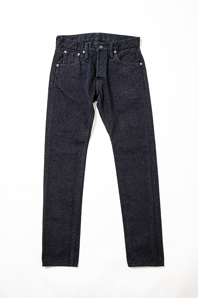 [DNP-013-IDSM] 16oz Double Nep Denim Indigo x Sumi - Slim Tapered