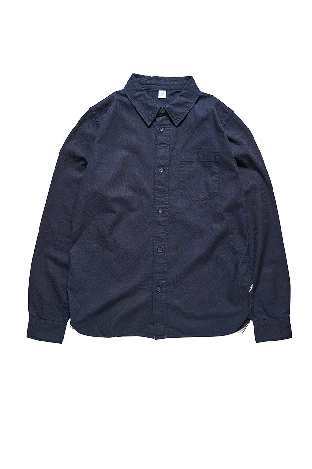[2226-1] Jacquard Regular Shirt - Arabesque