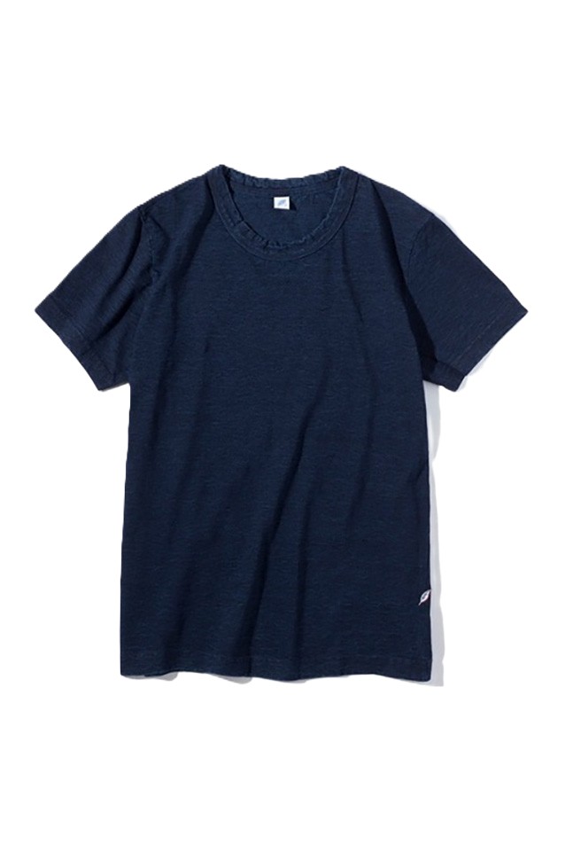 [SS-5011-D] Indigo Jersey Crew Neck T-shirt　- Dark Indigo