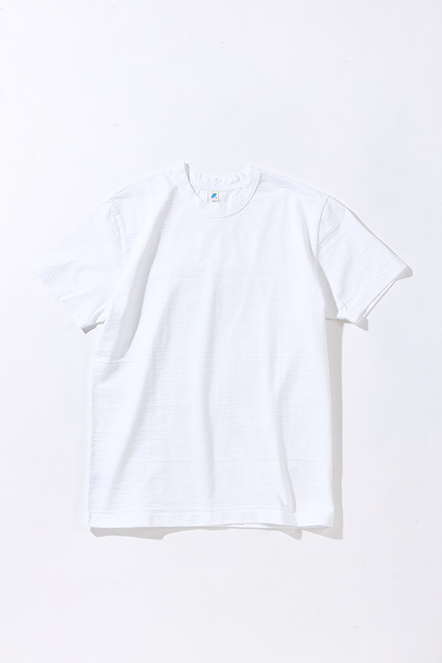 [SS-SLB-5011-WH] 8oz Slub Jersey T-shirt -  White