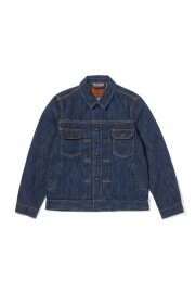 [6225-D] 14.5oz Waterfall Denim Type 2 Jacket - Dark