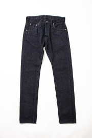 [DNP-013-IDSM] 16oz Double Nep Denim Indigo x Sumi - Slim Tapered