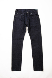 [DNP-019-IDSM] 16oz Double Nep Denim Indigo x Sumi - Relaxed Tapered
