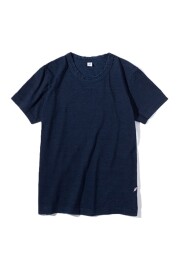 [SS-5011-D] Indigo Jersey Crew Neck T-shirt　- Dark Indigo